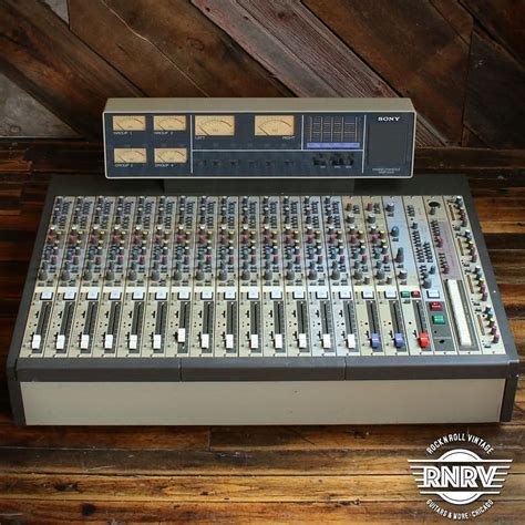 sony mxp 2000 mixing console