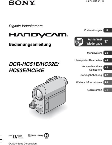 Full Download Sony Camcorder User Guide 