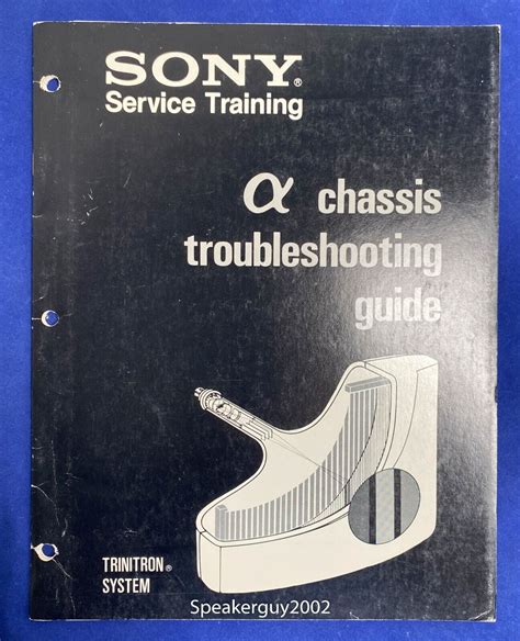 Read Sony Trinitron Troubleshooting Guide 