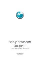 Download Sony Txt Pro User Guide 