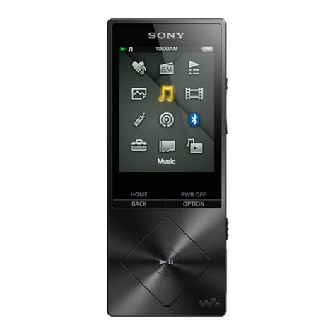 Full Download Sony Walkman Digital Media Player Manual File Type Pdf 