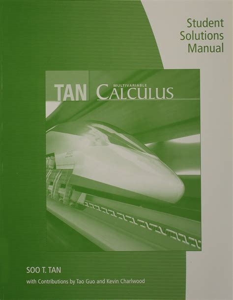 Read Soo Tan Multivariable Calculus Solutions Manual 