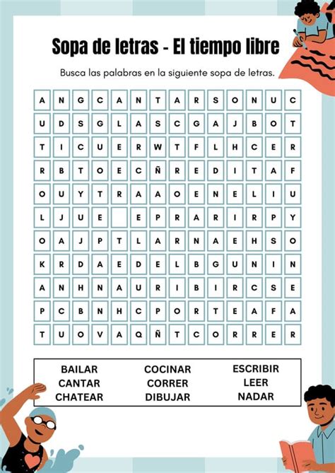 Sopa De Letras Imprimir