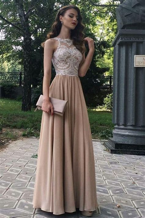 Sophisticated Lace Prom Dresses