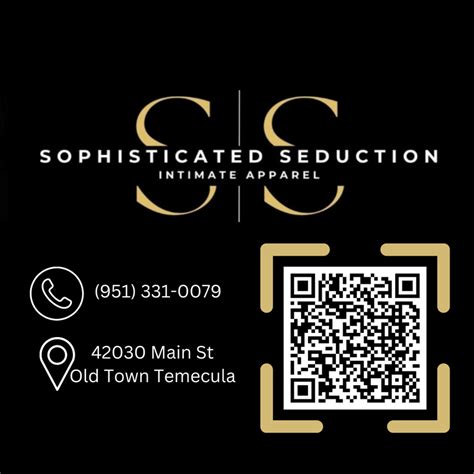 sophisticated seductions