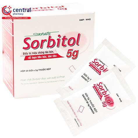 sorbitol 5g | Thuc bt Sorbitol Sanofi 5g tr chng