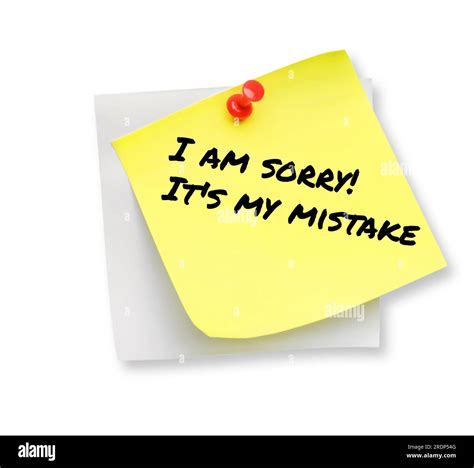 Sorry For The Mistake