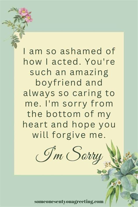 Sorry Message For Husband
