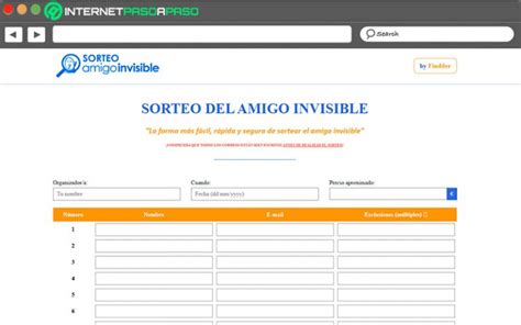 Sorteo Amigo Invisible