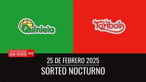 sorteo directo de quiniela!