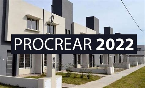 Sorteo Procrear 2022
