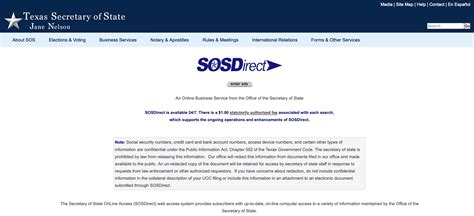 sos.state.texas