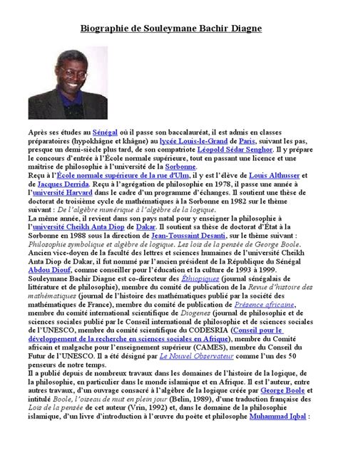 souleymane bachir diagne pdf to excel