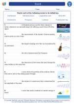Sound 7th Grade Science Worksheets Vocabulary Sets And Properties Of Sound Waves Worksheet Answers - Properties Of Sound Waves Worksheet Answers