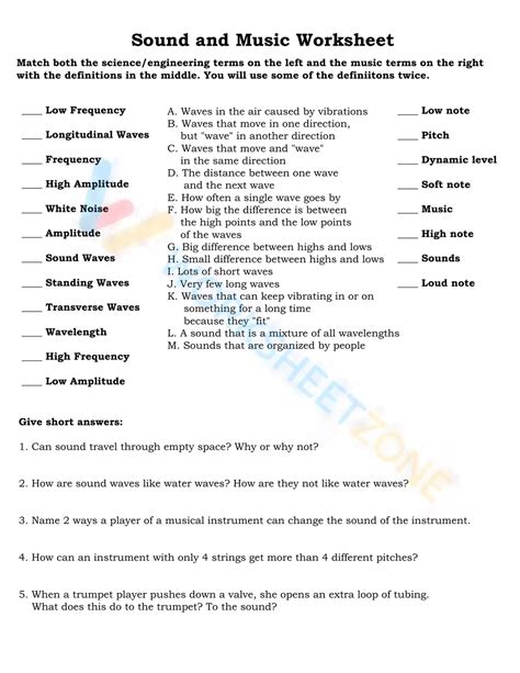 Sound And Music Worksheet Answers   Scavenger Hunt Music Worksheet Education World - Sound And Music Worksheet Answers