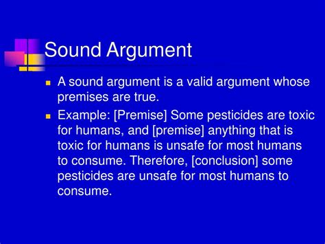 Sound Argument Definition
