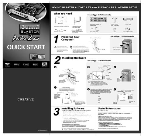 Sound Blaster Audigy User Guide