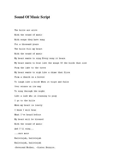 Full Download Sound Of Music Script For Stage 