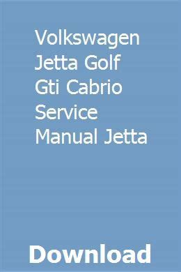 Read Sound Service Guide Jetta 