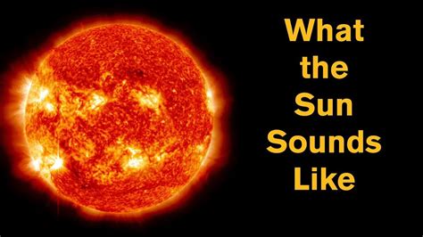 Sounds Of The Sun Nasa Science Of The Sun - Science Of The Sun