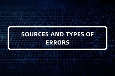 Sources Of Errors In Telecommunications Quizizz