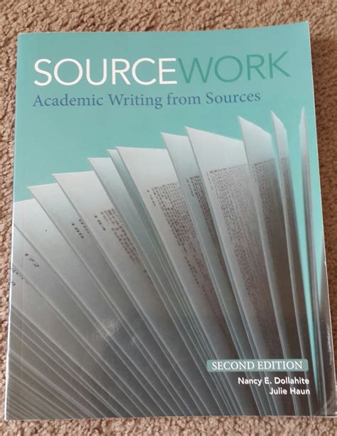 Read Sourcework Academic Writing From Sources 2Nd Edition Pdf 