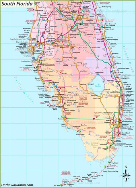 south florida map