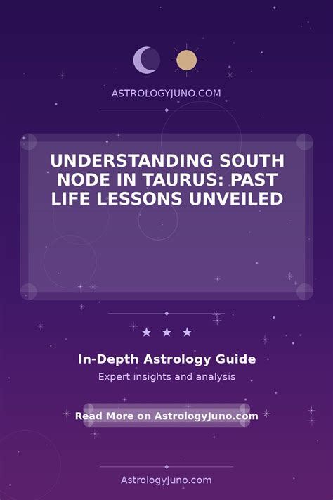 South Node Taurus