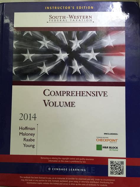 Read Online South Western Federal Taxation Comprehensive Volume 2014 