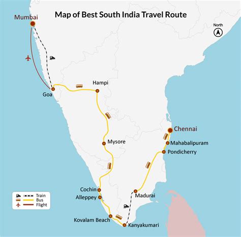Full Download Southern India Tourist Guide Map Janouk 