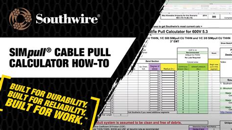 Southwire Calculator   Simpull Cable Pull Calculator Southwire - Southwire Calculator