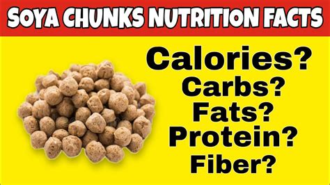 soya chunks Calories, Carbs & Nutrition Facts