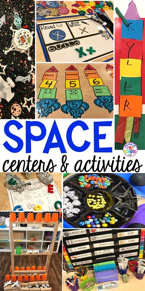Space Activities Amp Centers For Little Learners Pocket Rocket Activities For Kindergarten - Rocket Activities For Kindergarten