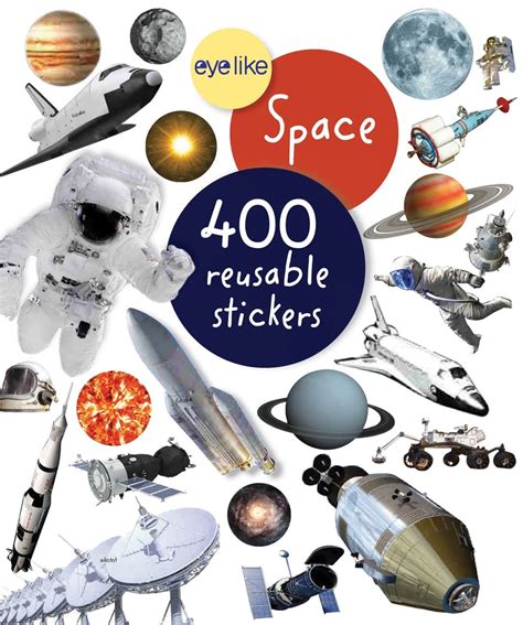 space eyelike stickers