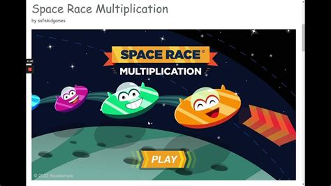 Space Race Multiplication Safe Kid Games Math Playground Space Race - Math Playground Space Race