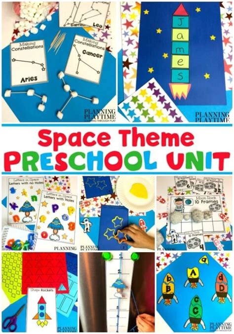 Space Theme Preschool Planning Playtime Space Worksheets For Preschool - Space Worksheets For Preschool