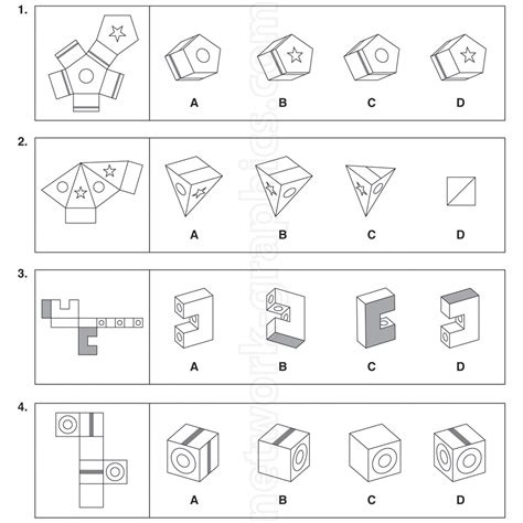 Space Visualization Reasoning Questions And Answers