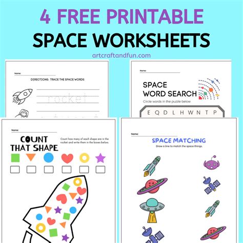 Space Worksheet For Kids Crafts And Worksheets For Space Worksheets Preschool - Space Worksheets Preschool