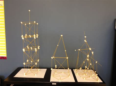 Spaghetti And Marshmallow Tower
