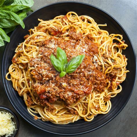 Spaghetti Bolognese Recipe And Nutrition Eat This Much Calories Spaghettis Bolognaise - Calories Spaghettis Bolognaise