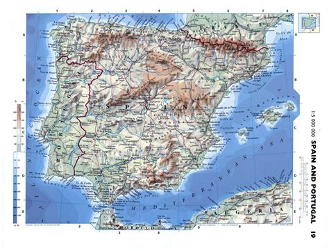 Spain And Portugal Map