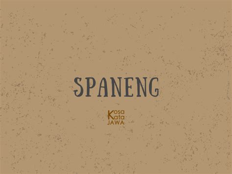 spaneng artinya | Tingkah lucu emak masak Hayo bunda jujur