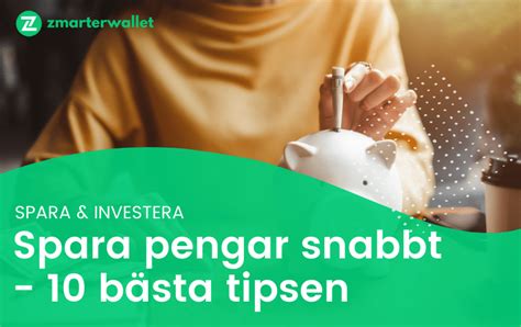 spara pengar snabbt