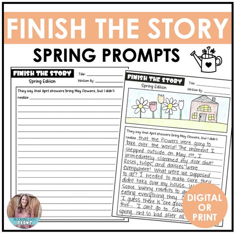 Spark Creativity With Spring Writing Prompts 3rd Grade Spring Writing Prompts 3rd Grade - Spring Writing Prompts 3rd Grade