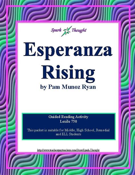 Spark Notes For Esperanza Rising