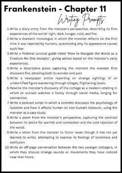 Sparknotes Frankenstein Chapter 11