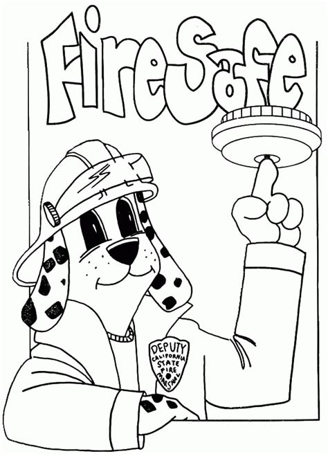 Sparky The Fire Dog Coloring Pages Coloring Nation Fire Dog Coloring Pages - Fire Dog Coloring Pages