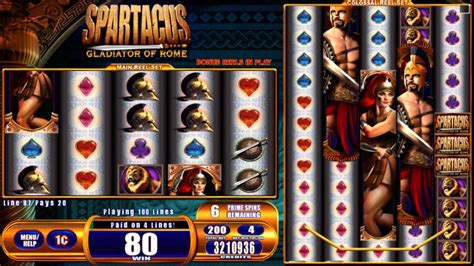 spartacus slot machine free play ztci