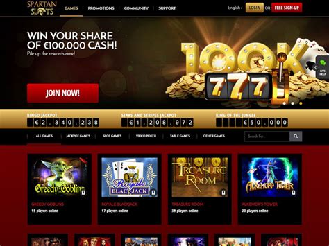 spartan slots casino review cqcj belgium