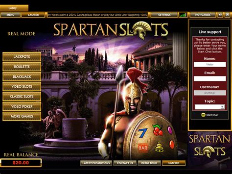 spartan slots casino.com zilj belgium